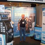 complete atm services trade show stand